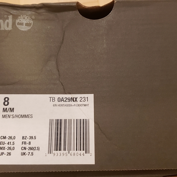 Timberland 6 inch boots brand new size 8 - Picture 11 of 11